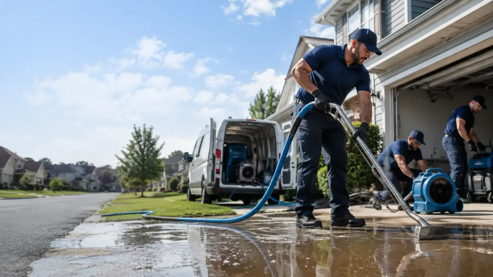 Flood Damage Restoration in Lake Dallas, TX